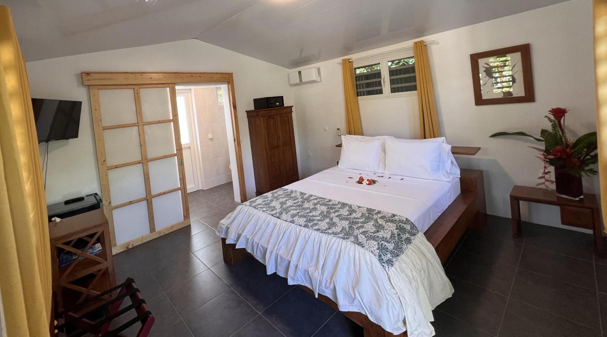 Pare Lodge Tahiti Pirae Rom bilde