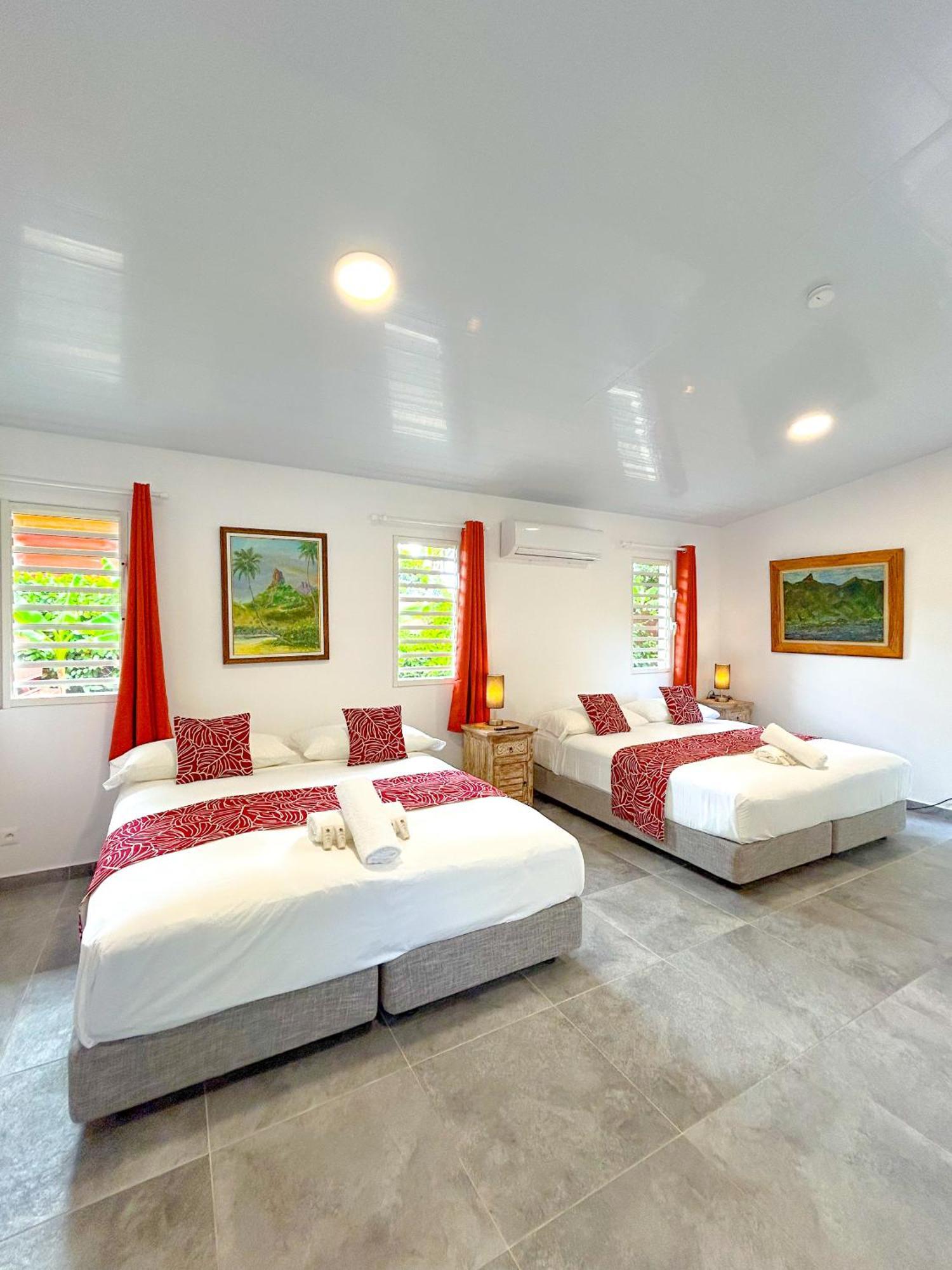 Pare Lodge Tahiti Pirae Rom bilde
